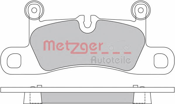 Metzger 1170523 Brake Pad Set, disc brake 1170523
