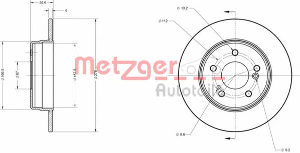 Buy Metzger 6110039 at a low price in United Arab Emirates!