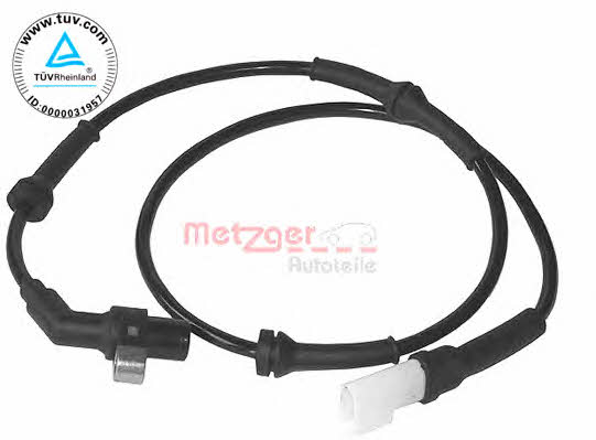 Metzger 0900016 Sensor ABS 0900016