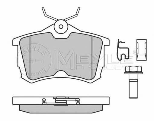 0252352714W Meyle Brake pad set