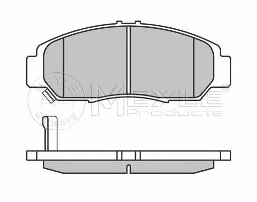Brake pad set Meyle 025 237 2916/W