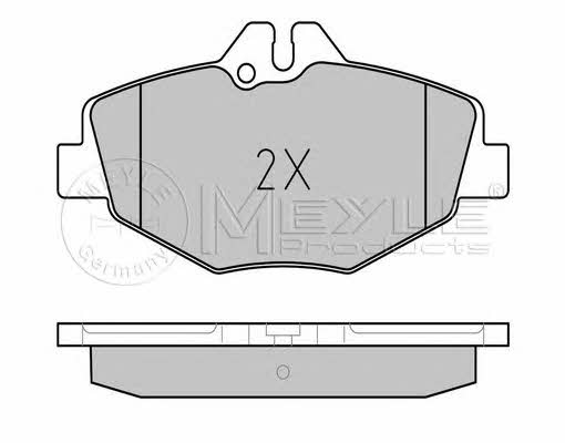 Brake pad Mercedes E-Class: 0252374320W Meyle Brake pad set