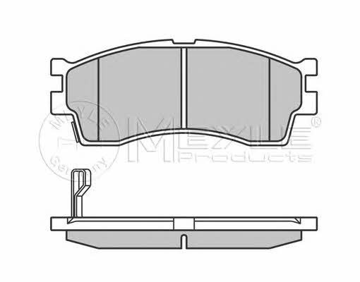 Brake pad set Meyle 025 238 7316/W