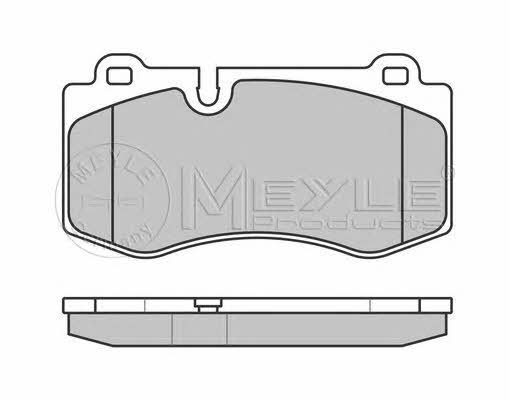 Meyle 025 239 6018 Brake Pad Set, disc brake 0252396018