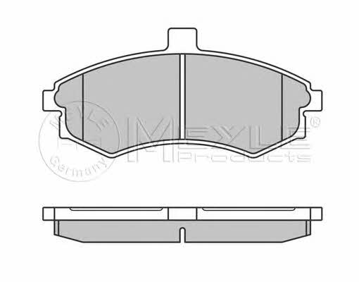 Brake pad set Meyle 025 240 3117/W
