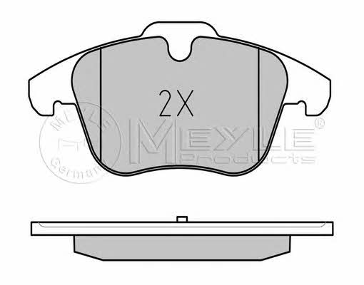 Meyle 025 240 8418 Brake pad set 0252408418 0252408418 Meyle Brake pad set