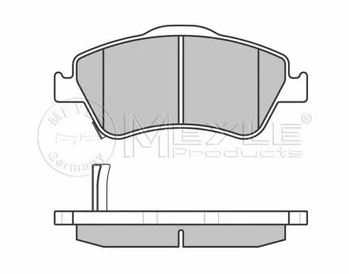 Brake pad set Meyle 025 241 2219/W