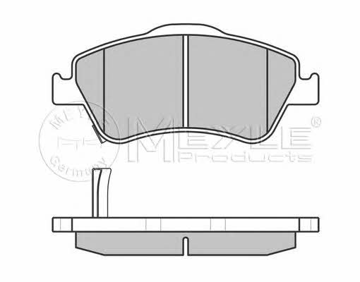 Disc brake pad set Toyota Auris: 0252412219W Meyle Brake pad set