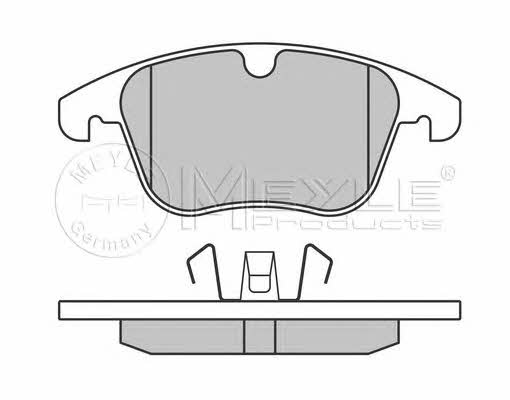 Meyle 025 241 2319/PD Brake Pad Set, disc brake 0252412319PD