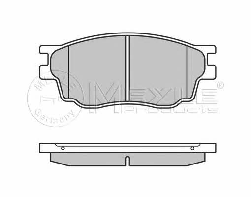 Brake pad set Meyle 025 242 4616/W