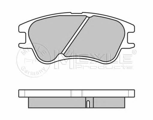 Brake pad set Meyle 025 242 7713/W