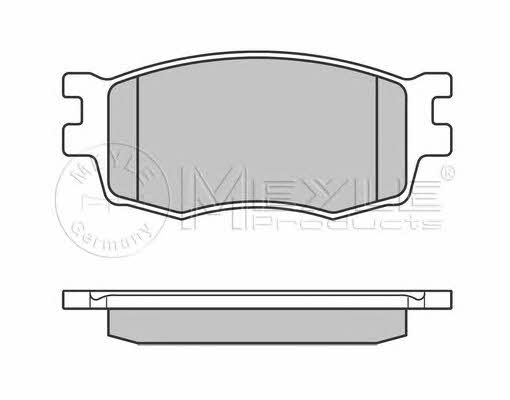 Brake pad set Meyle 025 243 1717/W
