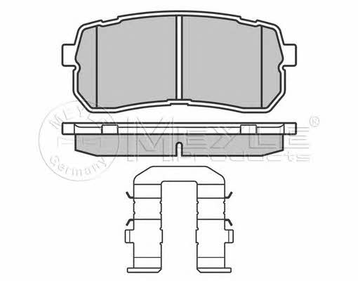 Brake pad set Meyle 025 245 5915/W