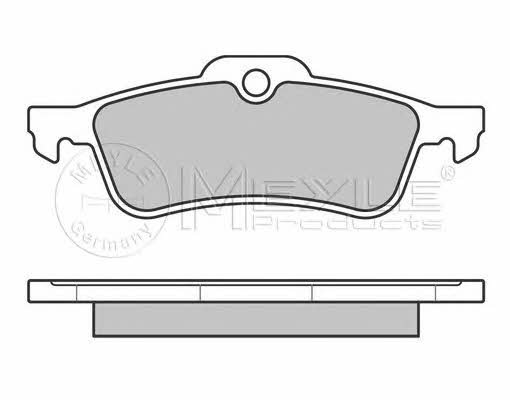 Brake pad set Meyle 025 245 7415/W