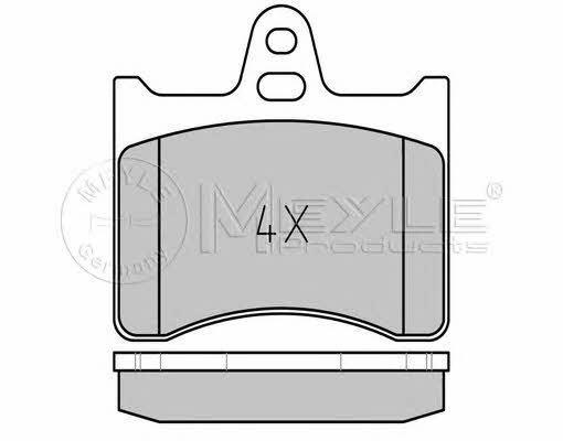 Meyle 025 203 8915 Brake Pad Set, disc brake 0252038915