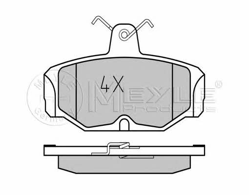 Meyle 025 209 8113 Brake Pad Set, disc brake 0252098113