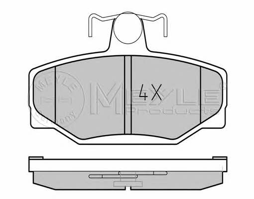 Brake pad Volvo 960: 0252138513 Meyle Brake pad set