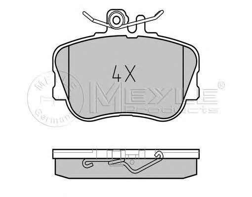 0252143920 Meyle Brake pad set