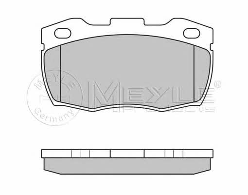 Brake pad kit Land Rover Defender: 0252151918 Meyle Brake pad set