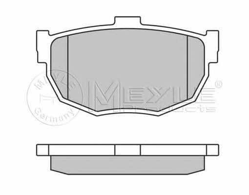 Brake pad set Meyle 025 215 5314/W