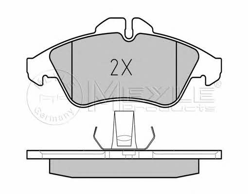 Brake pad set Meyle 025 215 7620
