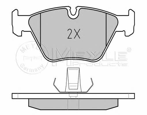 Brake pad set Meyle 025 216 7720