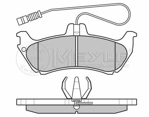 Brake pad set Meyle 025 231 9017/PD
