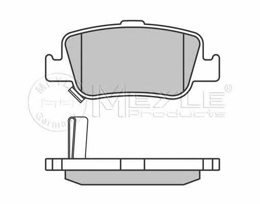 Brake pad set Meyle 025 246 6415/W