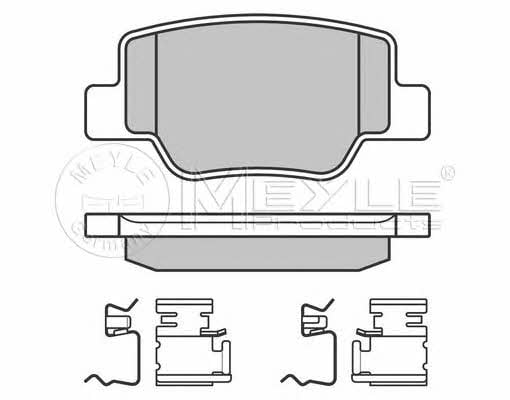 Brake pad set Meyle 025 249 2616/W