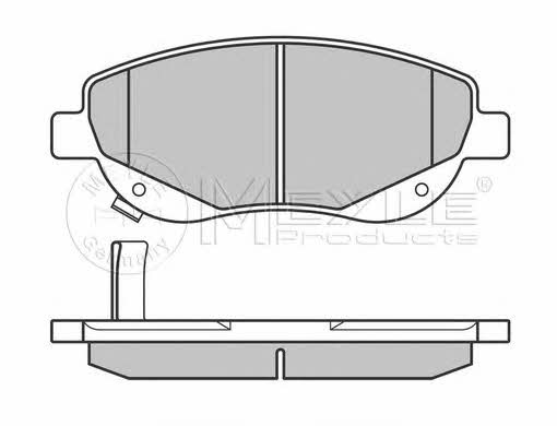 Brake pad set Meyle 025 249 4619/W
