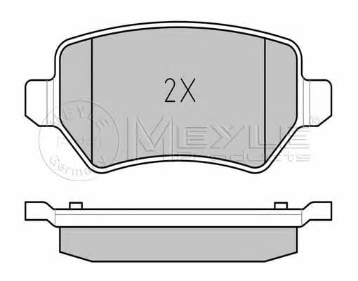 Meyle Brake pad set – price 77 PLN