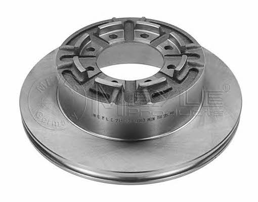 Meyle 215 523 0010 Rear brake disc, non-ventilated 2155230010