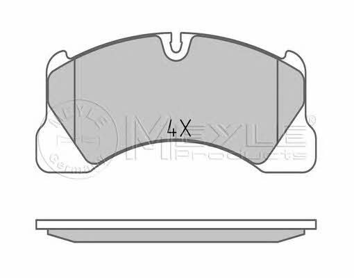 Meyle 025 250 0717/PD Brake Pad Set, disc brake 0252500717PD