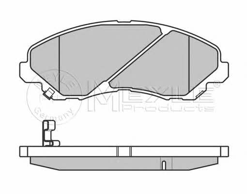 Brake pad set Meyle 025 235 8416/PD