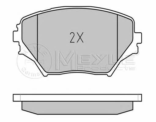 0252358517PD Meyle Brake pad set
