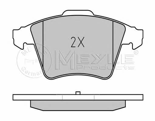 Meyle 025 237 4618/PD Brake Pad Set, disc brake 0252374618PD