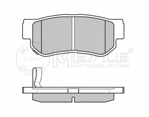 Brake pad set Meyle 025 235 4314/PD