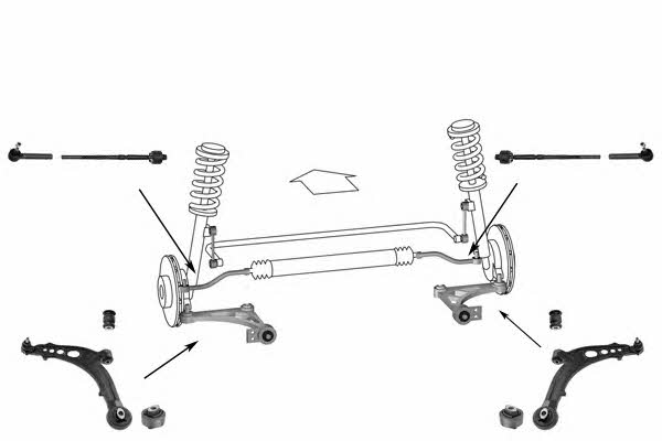WG0427800 Meyle Steering