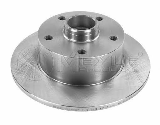 Meyle 115 523 1012 Rear brake disc, non-ventilated 1155231012