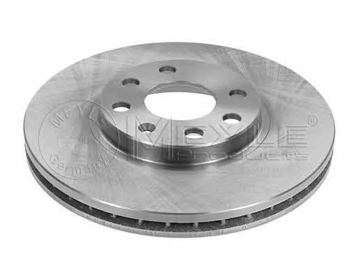 Meyle 615 521 6016 Front brake disc ventilated 6155216016