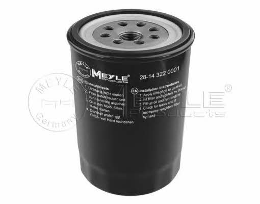 Meyle 28-14 322 0001 Oil Filter 28143220001