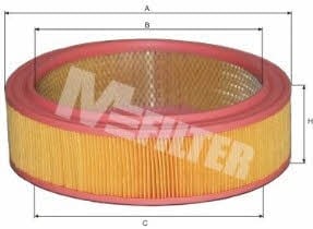 M-Filter A 104 Air filter A104