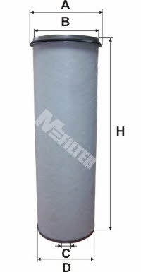 M-Filter A 567/1 Air filter A5671