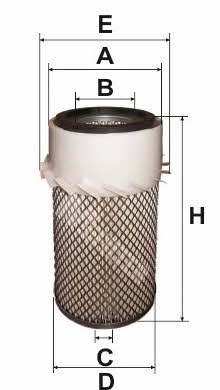M-Filter A 835 Air filter A835