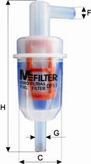 M-Filter DF 11 Fuel filter DF11