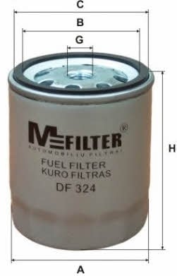 M-Filter DF 324 Fuel filter DF324
