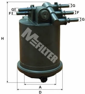 M-Filter DF 3517 Fuel filter DF3517