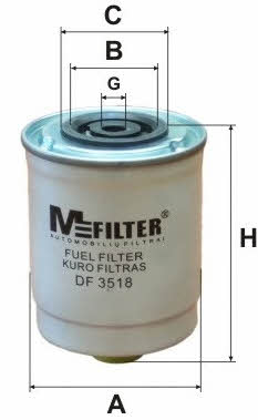 M-Filter DF 3518 Fuel filter DF3518