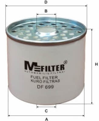 M-Filter DF 699 Fuel filter DF699