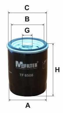 M-Filter TF 6508 Oil Filter TF6508